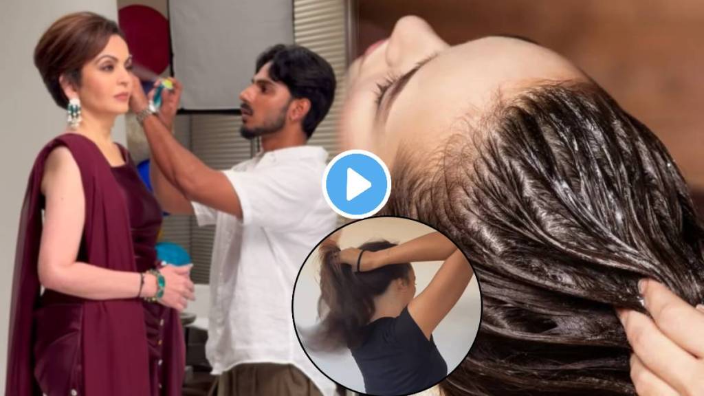 Video Nita Ambani Hair Stylist Shares Secret To Stop Hair Breaking Without Spending One Rupee Should You Tie Hair While Sleeping