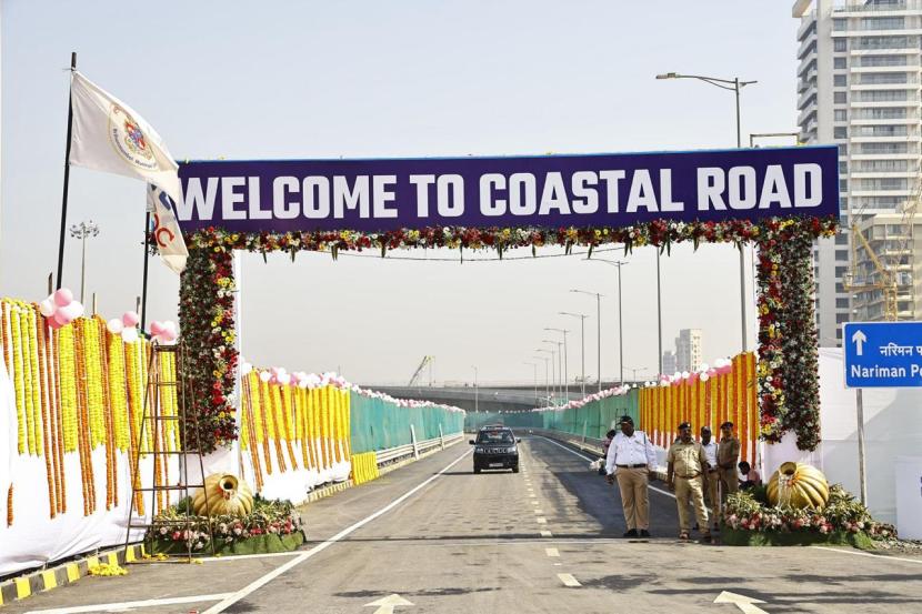 Mumbai Coastal Road Inauguration Photos