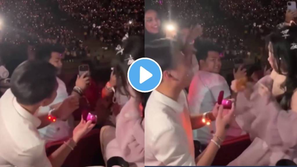 man proposed to his girlfriend for marriage got surprise back trending