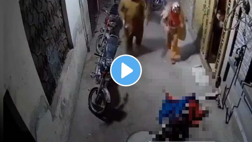 pakistani man throws wife out of the balcony for not make spicing the chicken properly horrifying video goes viral