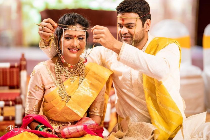 Newly Weds Marathi Actress Mangalsutra