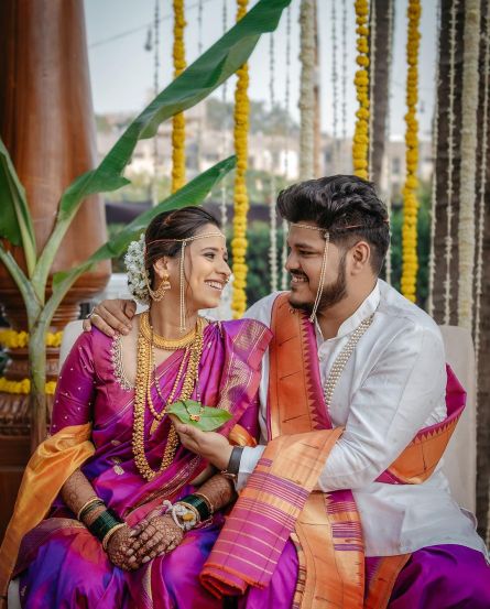 Newly Weds Marathi Actress Mangalsutra