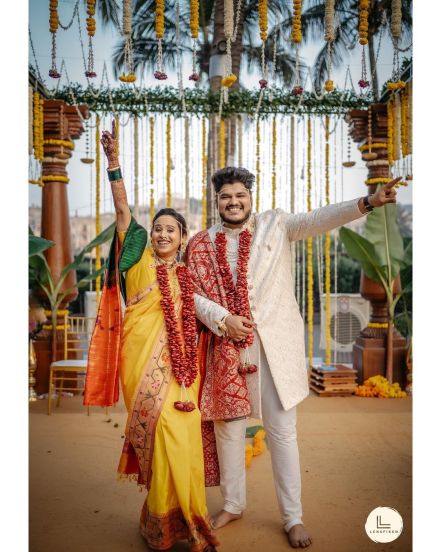 Newly Weds Marathi Actress Mangalsutra