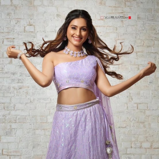 Reshma Shinde Light Purple Lehenga