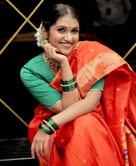 Rinku Rajguru Paithani Saree