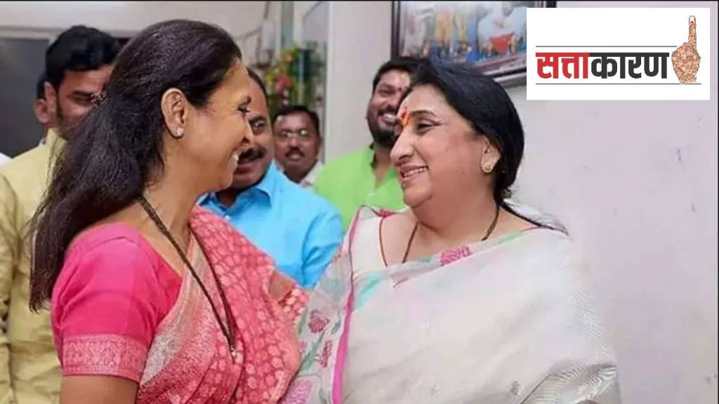 Supriya Sule and Sunetra pawar