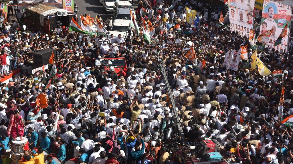 thief in Rahul Gandhi road show