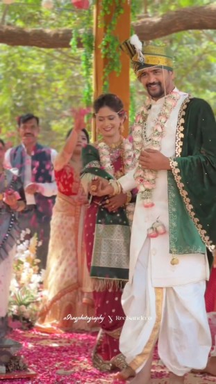 Yogita Chavan Saorabh Choughule Wedding