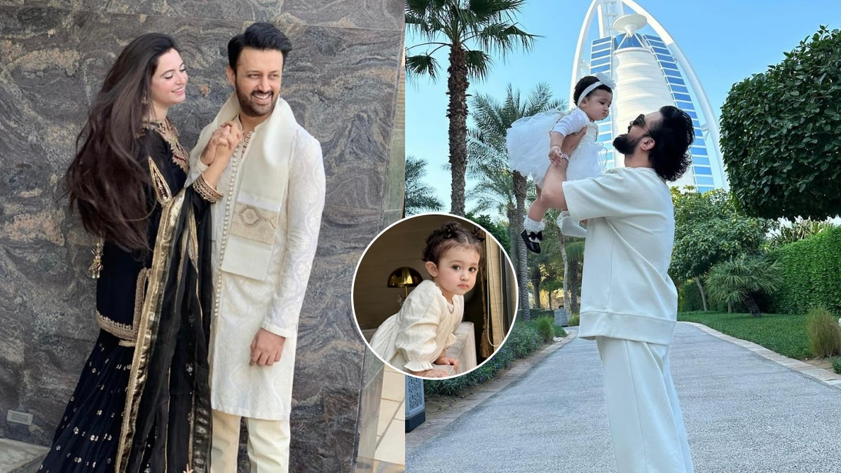 Atif Aslam reveled daughter haleema face for the first time on her ...