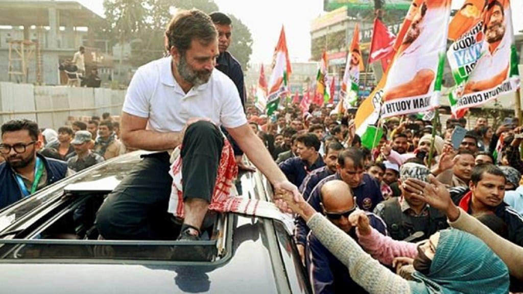 rahul gandhi security marathi news, bharat jodo nyay yatra bhiwandi security