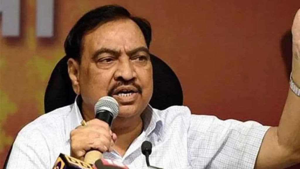 our first number for Raver Lok Sabha Eknath Khadses claim for candidacy