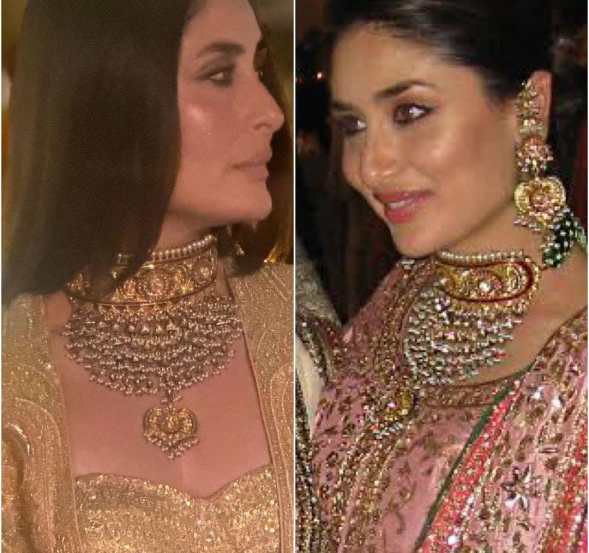 kareena kapoor wore her wedding necklace