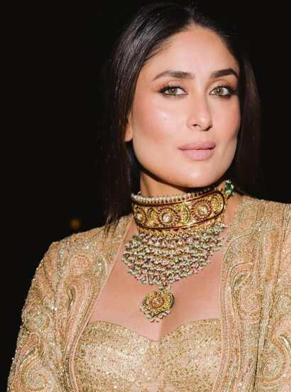 kareena kapoor wore her wedding necklace