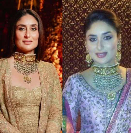 kareena kapoor wore her wedding necklace