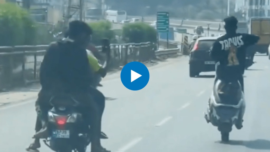 Man’s dangerous wheelie stunt on Hosur National Highway gets Bengaluru Police’s attention