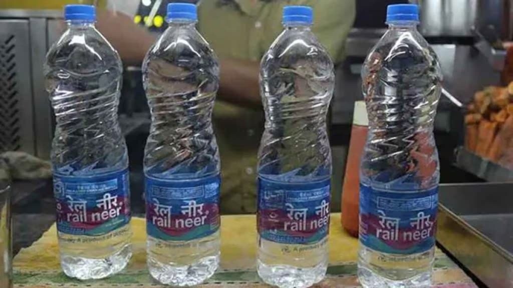 rail neer packaged water shortage