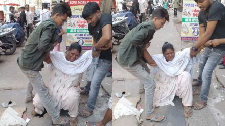 Risk of open drains continues in Vasai-Virar woman gets stuck in drains and injured in Nalasopara