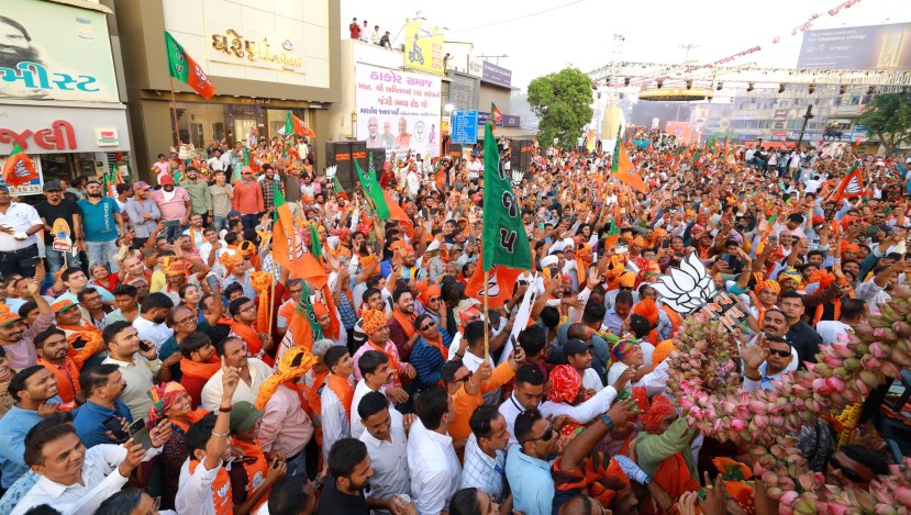 amit shah nomination in gandhinagar