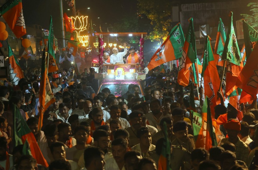 amit shah nomination in gandhinagar