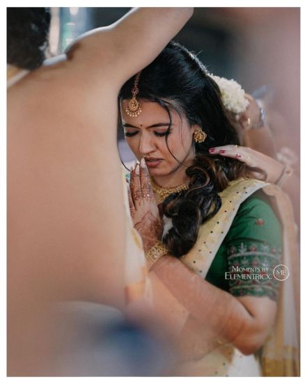 Aparna Das Deepak Parambol wedding