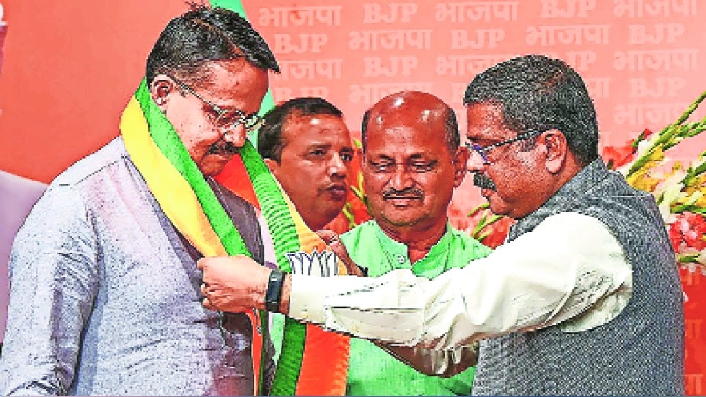 Bhatrihari Mahtab recently joined the BJP after leaving the Biju Janata Dal