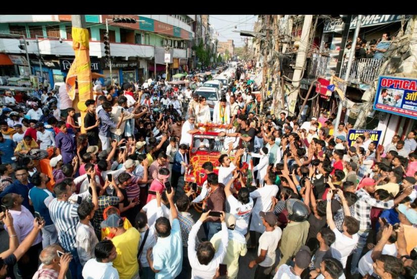 Bollywood Actress Neha sharma campaign in Bhagalpur