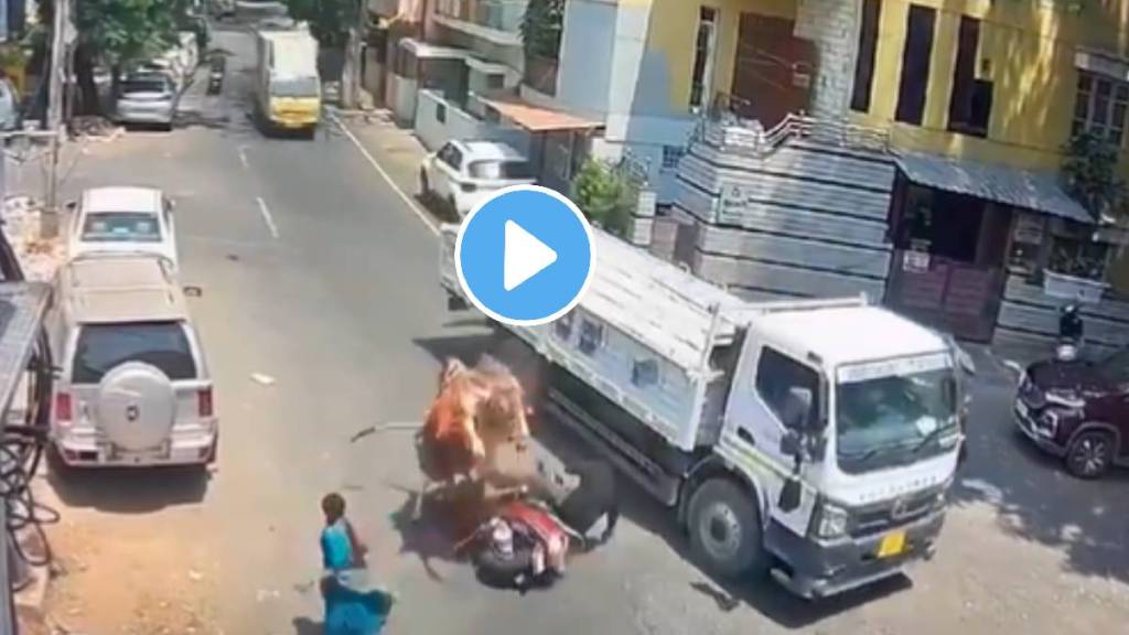 Bengaluru Bull Attack Video