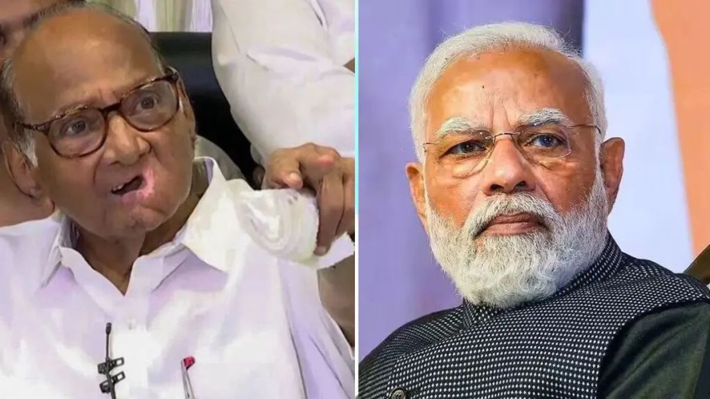 Sharad pawar slams Narendra modi at Madha