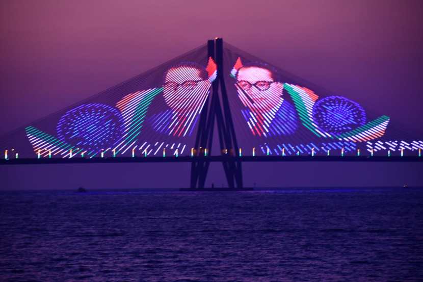 ambedkar jayanti sea link view
