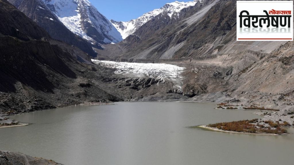 glacial lake outburst isro