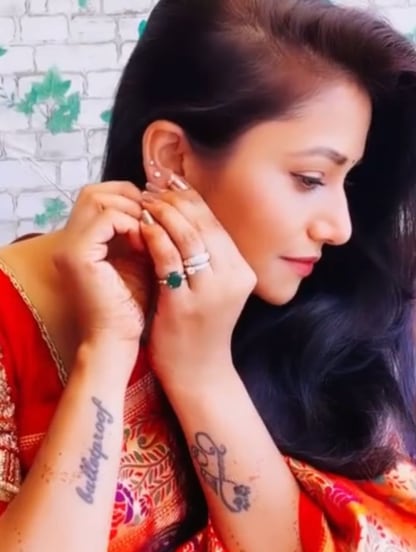 Tharala tar mag actress jui gadkari hide tattoos see photos