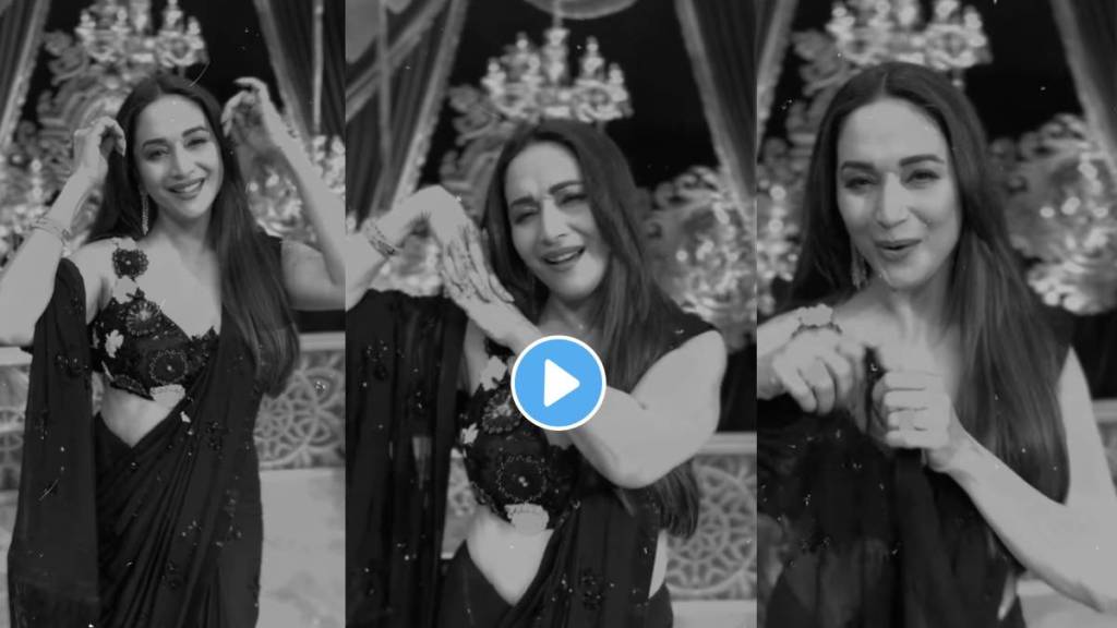 madhuri dixit shares special video on asha bhosale old album song