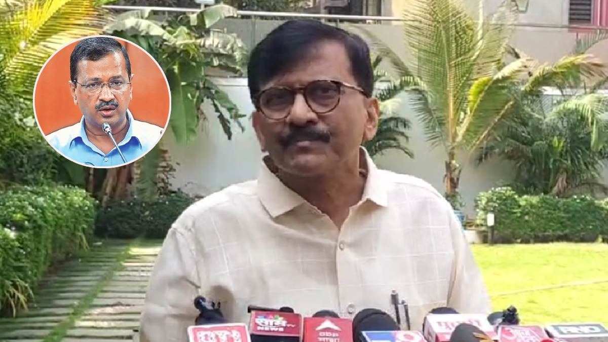 sanjay raut arvind kejriwal