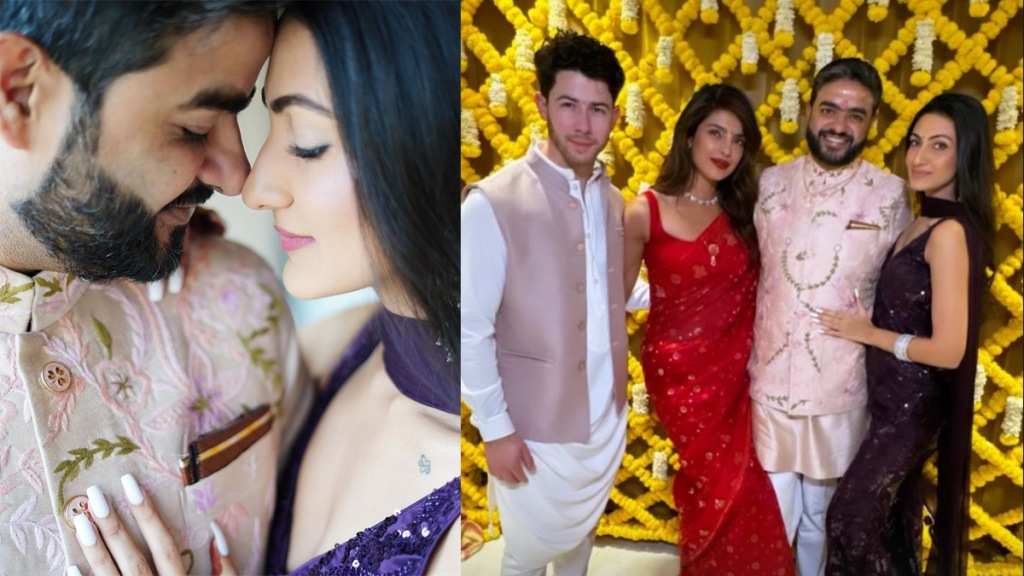 Priyanka chopra congratulate brother Siddharth Chopra Neelam Upadhyaya for roka ceremony