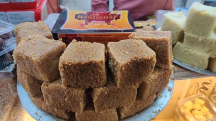 adulterated sweets items eized at saptashrungi fort