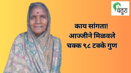 an old lady got 98 percentages in exam yavatmals aaji inspirational story