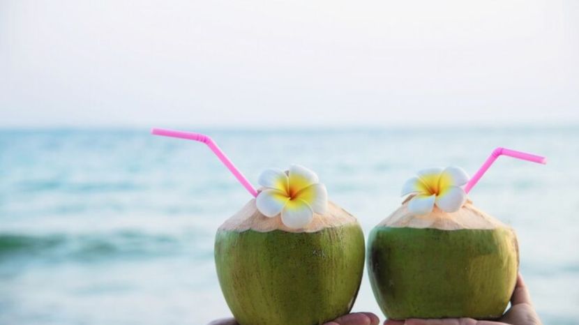 Fresh coconut water vs pre-shaved coconut water