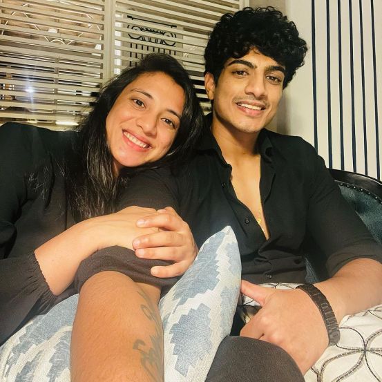 Smriti mandhana special birthday wish for Palash Muchhal 