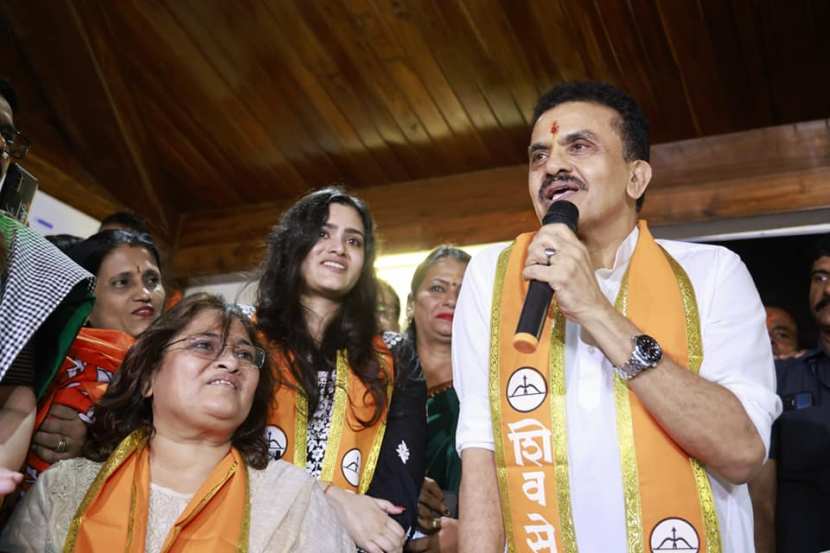 Sanjay nirupam joined shivsena again