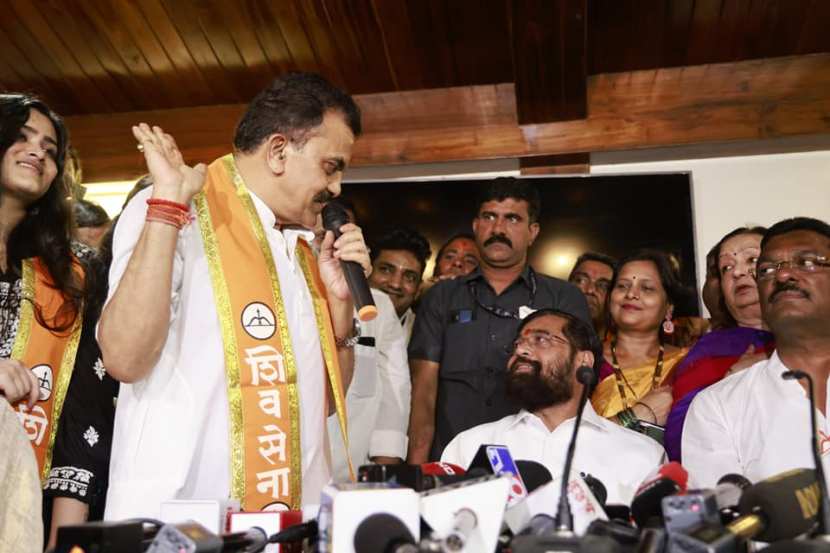 Sanjay nirupam joined shivsena again