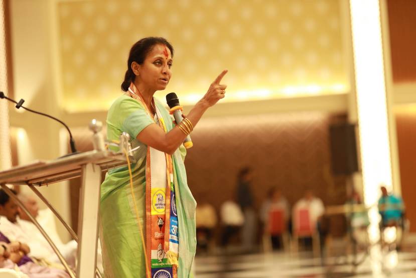 supriya sule on ajit pawar