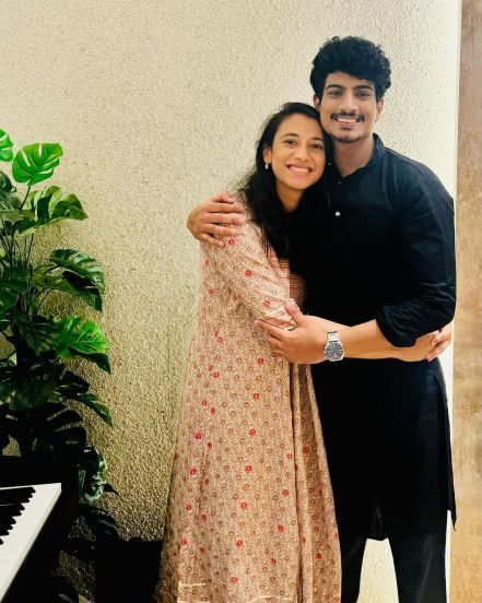 Smriti mandhana special birthday wish for Palash Muchhal 