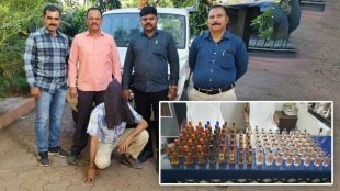 liquor stock seized, tisgaon village, Kalyan, lok sabha election