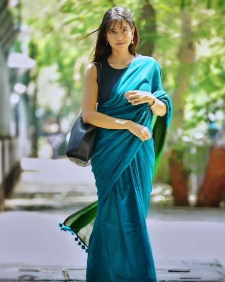 Bhagyashree Limaye Saree Look