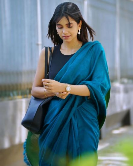 Bhagyashree Limaye Saree Look