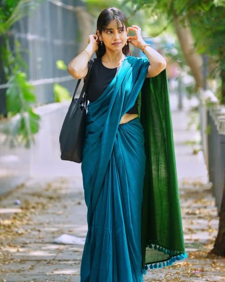 Bhagyashree Limaye Saree Look