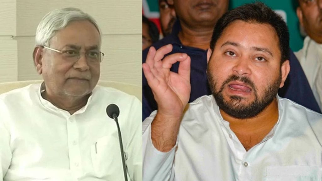 Bihar politics Nitish Kumar and Tejashwi Yadav