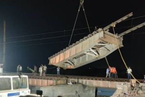 62-year-old steel girders of Bridge No 90 between Virar-Vaitrana were replaced