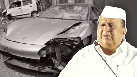 Hasan Mushrif pune car crash