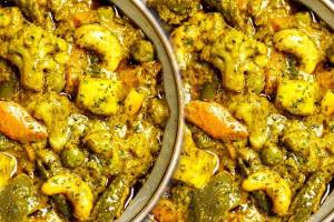 Hyderabadi Mix Veg Masala Curry Recipe In Marathi